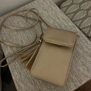 Gold Crossbody Purse